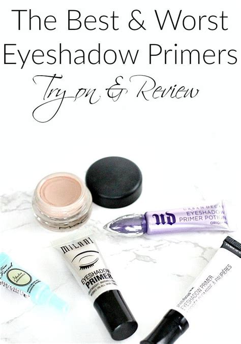 Best eyeshadow primer – Artofit