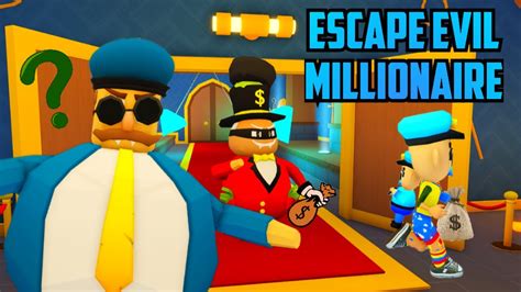 Roblox Escape Evil Millionaire Obby Speedrun Youtube