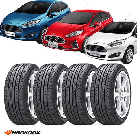 Kit Pneus Original New Fiesta Hankook Aro R Optimo K