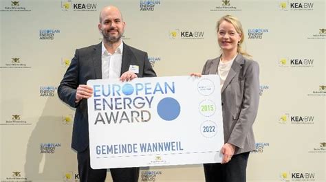 Wannweil Erh Lt Erneut European Energy Award