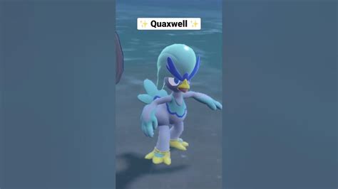 Shiny Quaxly And Its Evolution Youtube