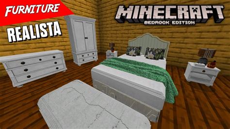 El Addon De Furniture Mas Realista De Todo Minecraft Pe Bedrock