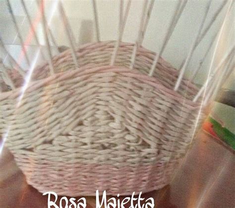 Intreccio Per Una Borsetta Per Bimba Rosa Maietta