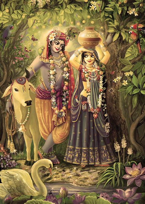 Radha Krishna Radhakunda 2 Painting By Lila Shravani Pixels