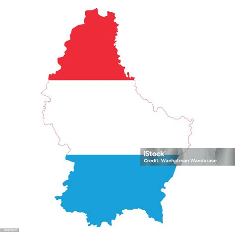 룩셈부르크 지도 플래그입니다 흰색 배경에 분리된 벡터 디자인 0명에 대한 스톡 벡터 아트 및 기타 이미지 0명 개념 구도