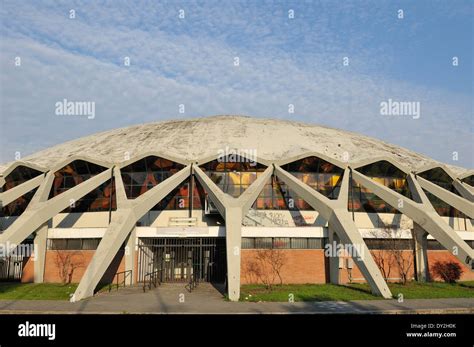 El Palazzetto dello Sport construido para los Juegos Olímpicos de 1960