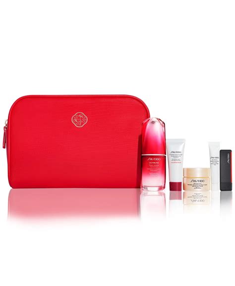 SHISEIDO SHISEIDO/ULTIMUNE STRENGTHEN & GLOW ESSENTIALS GIFT SET ...