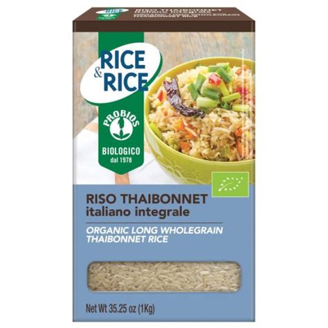 Rice Rice Thaibonnet Whole Rice Probios Kg Loreto Pharmacy