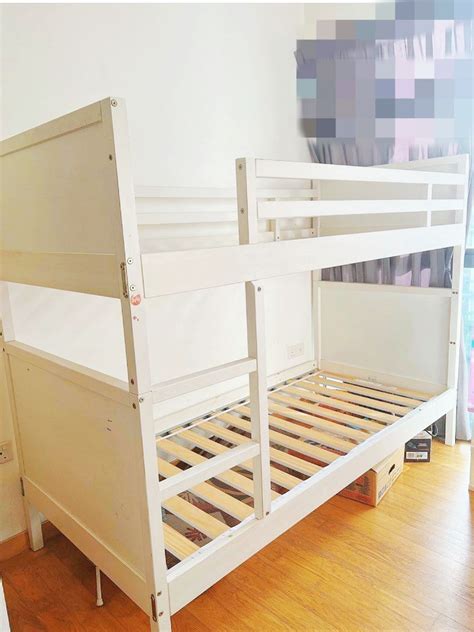 Ikea Bunk Bed, Furniture & Home Living, Furniture, Bed Frames ...