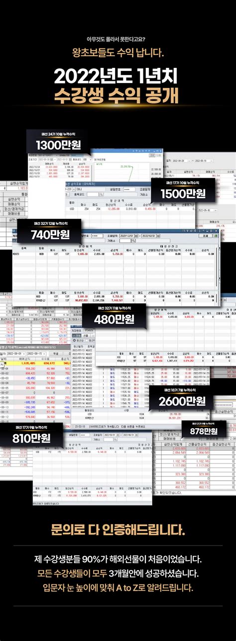 수익계좌인증 해외선물 Atoz 실전매매 노하우 크몽