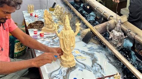 How It S Made Gold Silver Plated God Idols Manufacturing Prosses Of