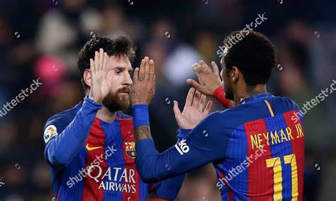 Lionel Messi Neymar Fc Barcelonas Lionel Editorial Stock Photo - Stock ...