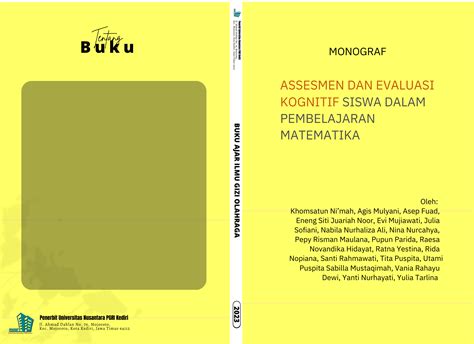 Monograf Assesmen Dan Evaluasi Kognitif Siswa Dalam Pembelajaran