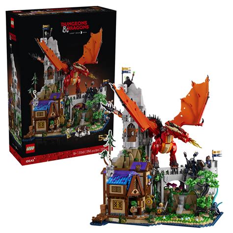 Lego Ideas Dungeons Dragons Red Dragon S Tale Le Set Est En