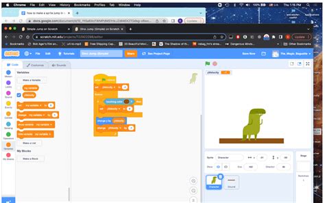 How To Make A Sprite Jump In Scratch Most Realistic