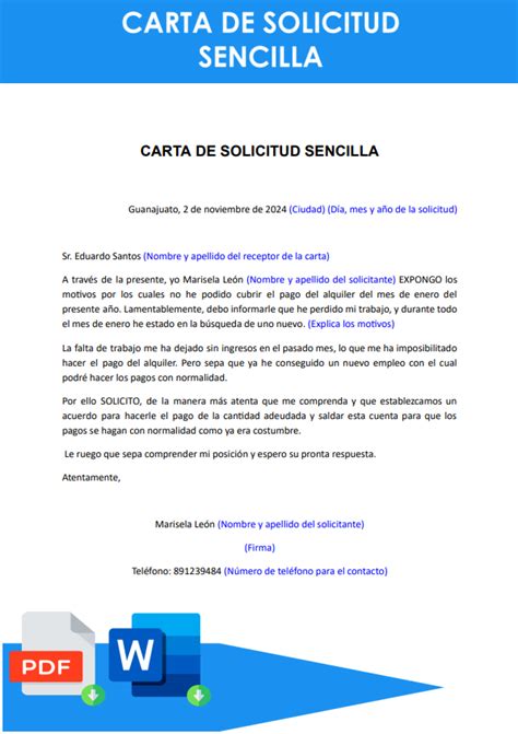 Oficio Para Solicitar Algo Pdf