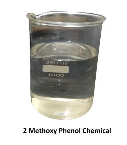 2 Methoxy Phenol Chemical 98 CAS Number 621 59 0 At Rs 2300 Litre