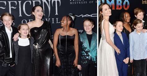 Angelina Jolie's Sweetest Moments With Her 6 Kids: Photos