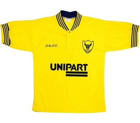 Oxford United 1997 98 Home Kit