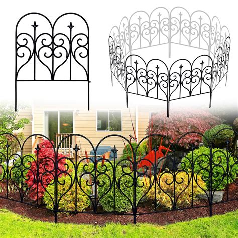 garden metal fences 4