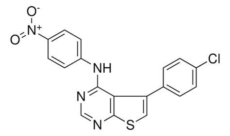 5 4 CHLORO PHENYL THIENO 2 3 D PYRIMIDIN 4 YL 4 NITRO PHENYL