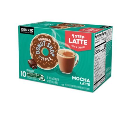 The Original Donut Shop® One Step Mocha Latte K Cup Coffee Pod 10 Ct