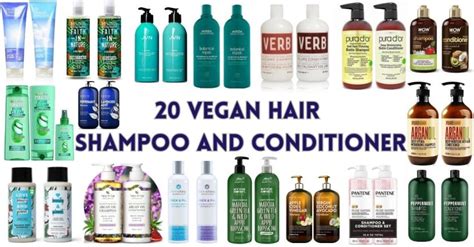 20 Vegan Hair Shampoo and Conditioner: Green Revolution