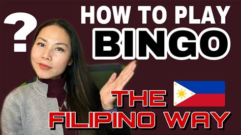 How To Play Bingo The Filipino Way Youtube