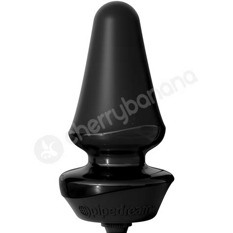 Buy Anal Fantasy Elite Collection Black Inflatable Silicone Butt Plug