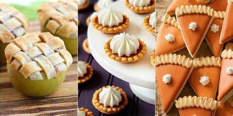 Mini Fall Desserts Miniature Dessert Recipes