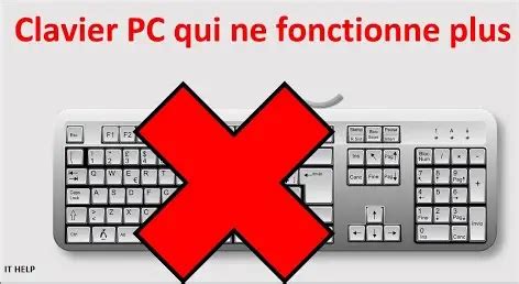 Solutions Mon Clavier Ne Fonctionne Plus