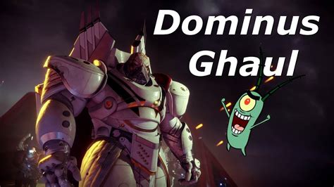 Destiny 2 Plankton Introduces Dominus Ghaul Boss Fight Youtube