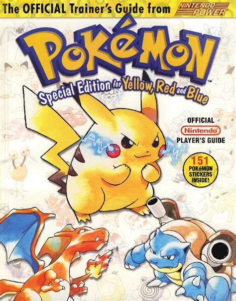 Pokémon Special Edition For Yellow Red And Blue Official Nintendo