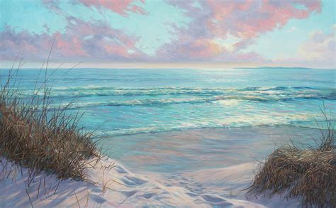 Coastal Escape Painting By Lucie Bilodeau Fine Art America