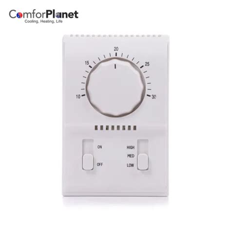 Factory Mechanical Central Air Conditioner Thermostat Fan Coil Room Temperature Thermostat ...