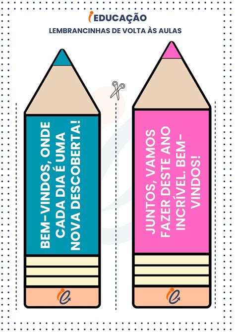Lembrancinhas Volta S Aulas Para Imprimir