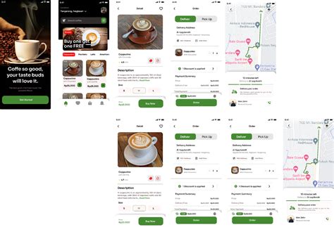 Aplikasi Coffe Shop UI Design Figma Community