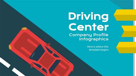 Driving Center Infographics Google Slides Powerpoint