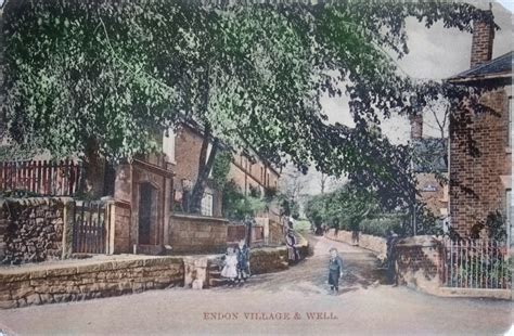 Endon village and well. – Postcards from Stoke