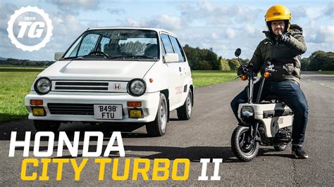 Honda City Turbo II 1981 And The Motocompo Folding Moped 50 OFF