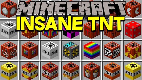 Minecraft More Insane Tnt Mod New Insane Tnt Giant Explosives