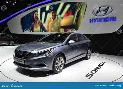 Hyundai Sonata Saloon Car Editorial Photo Image Of Drive 47162976