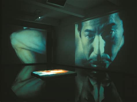 wall projections projection installation installation art video