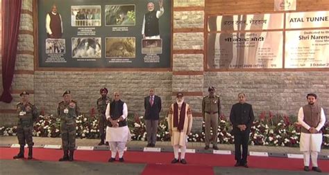 PM Narendra Modi Inaugurates Atal Tunnel In Manali Photos: HD Images, Pictures, News Pics ...