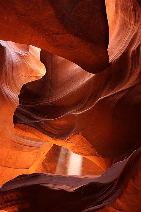 Scene From Upper Antelope Canyon On The Navajo Indian Reservation Near