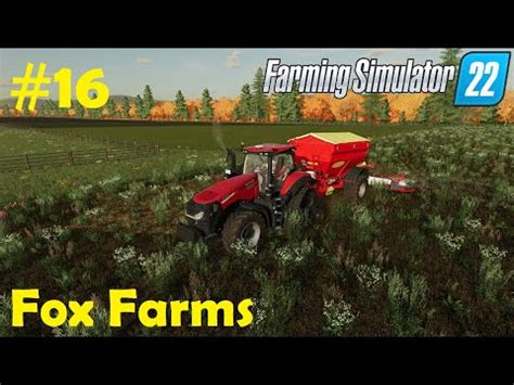 LS22 Fox Farms 16 Felder düngen mulchen erneut Sammelobjekte jagen