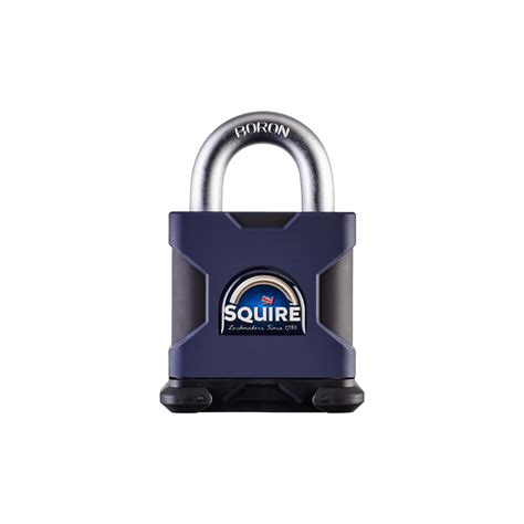 SQUIRE STRONGHOLD 65MM OPEN SHACKLE SOLID STEEL PADLOCK CEN6