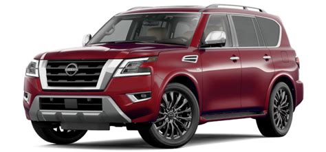 2022 Nissan Armada 5 6L V8 Platinum 4 Door 4WD SUV StandardEquipment