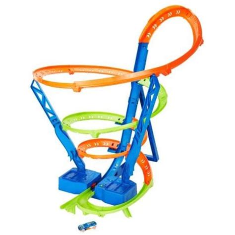 MATTEL Hot Wheels Cyclone Crash Playset 5 Anni E EPRICE