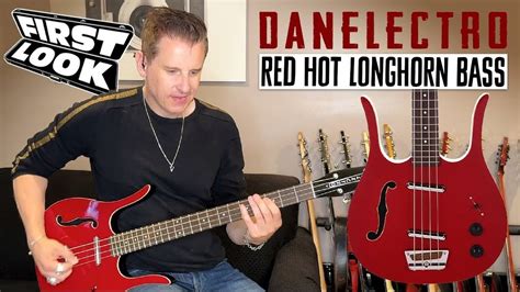 Danelectro Red Hot Longhorn Rock The Sunset Strip Premier Guitar